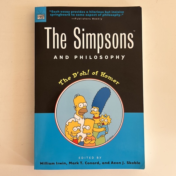 The Simpsons and Philosophy The D'oh! of Homer Paperback Book - Picture 1 of 9